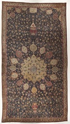 The Ardabil Carpet, A Tapestry Woven with Heavenly Threads and Earthly Dreams!